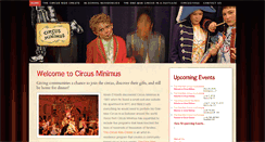 Desktop Screenshot of circusminimus.com